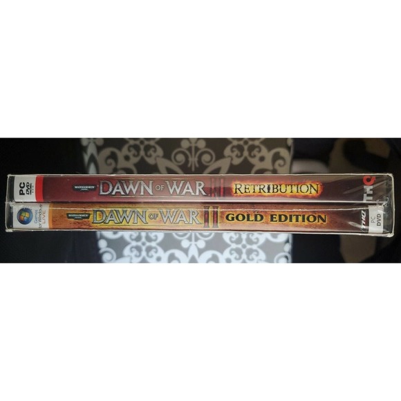 NEW WARHAMMER 40,000: DAWN OF WAR II THE COMPLETE COLLECTION PC GAME 2011 THQ